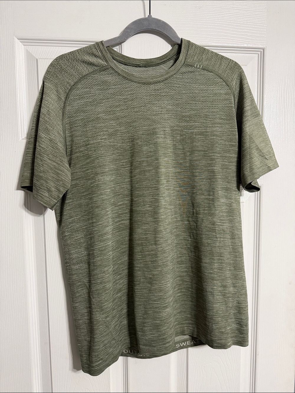 lululemon athletica Heathered Olive Crew Neck Tee - Aloha Hawaiian Exclusive